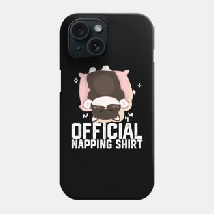 officiall napping shirt Phone Case