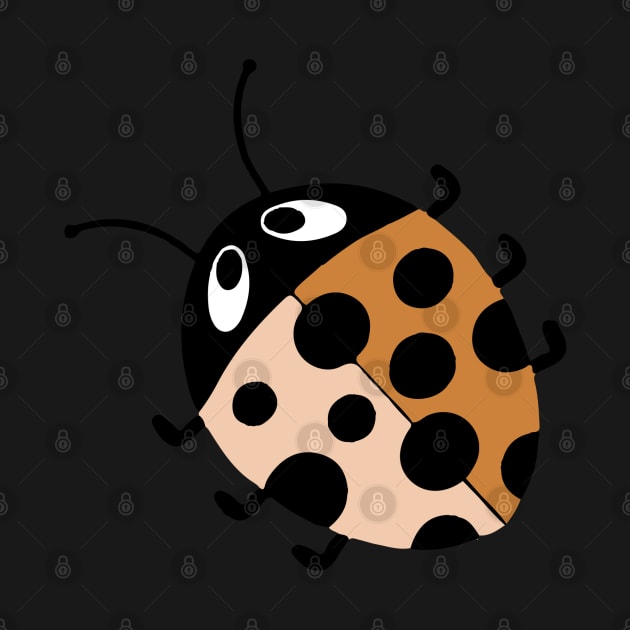 Lady bug in earthy tones by FrancesPoff