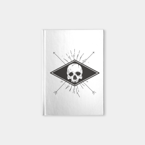 Human Skull Notebooks Teepublic