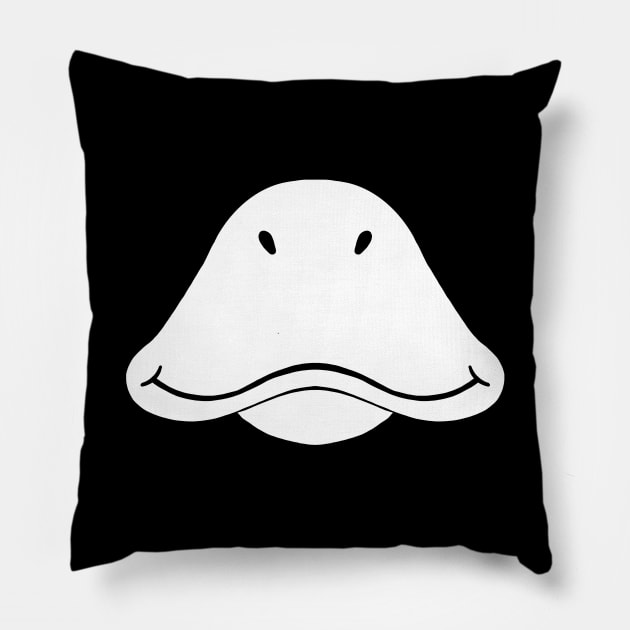 Stubborn Ducky Pillow by Episodic Drawing