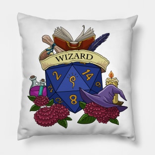 Dice Wizard Pillow