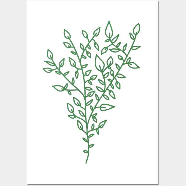 Small plant with green leaves. Hand drawing watercolor sketch. Black outline  on white background. Colorful illustration. Picture can be used in greeting  cards, posters, flyers, banners, logo, further Stock Illustration | Adobe