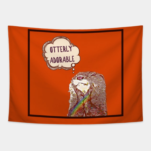 Otterly Adorable Tapestry by JasonLloyd