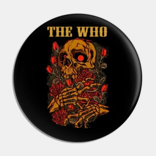 THE WHO BAND Pin