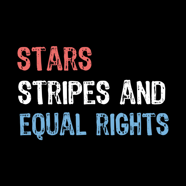 Stars Stripes And Equal Rights by Yasna