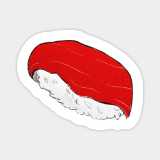 Sushi tuna sticker Magnet