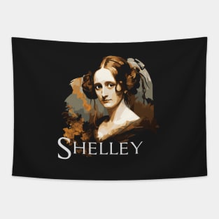 Mary Shelley (dark) Tapestry