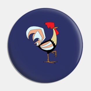 Rooster Pin