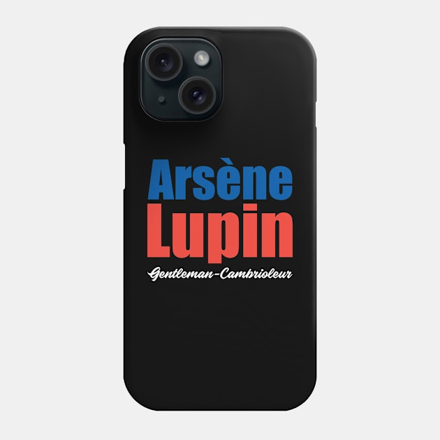 Arsène Lupin, Gentleman Burglar, Gentleman Thief Phone Case by Seaside Designs