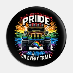 jeep Pride Ride Pin