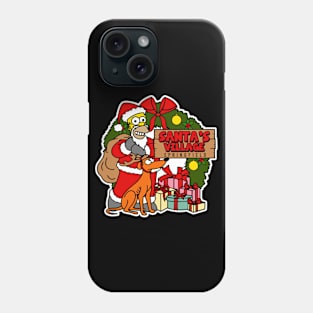 H. Santa's Village Phone Case