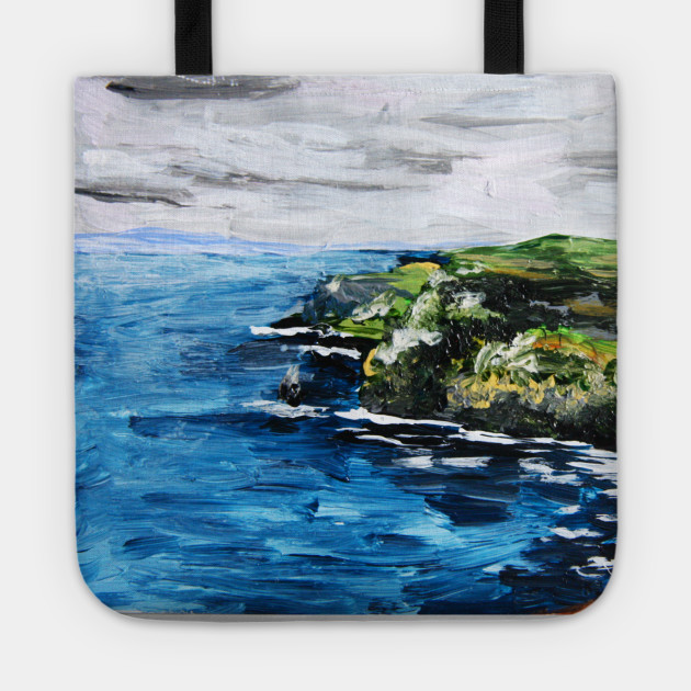 Ireland Speed Painting Ireland Tote Teepublic