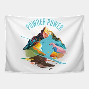 Powder Power Tapestry