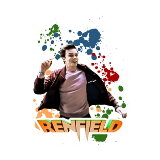 Renfield movie Nicholas Hoult as Renfield fan works graphic design by ironpalette T-Shirt