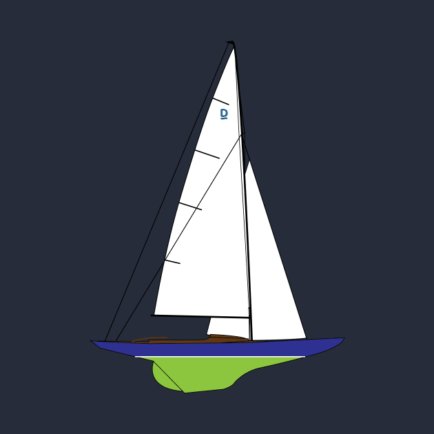 Dragon Class Sailboat by CHBB