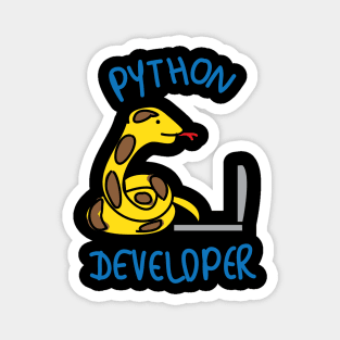 Python program developer pun Magnet