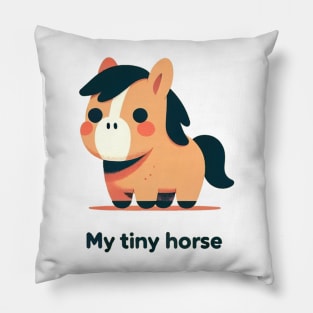 My Tiny Horse Pillow