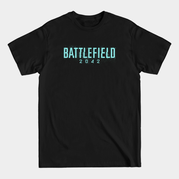 Discover Battlefield 2042 - Logo [Texturized!] - Battlefield - T-Shirt