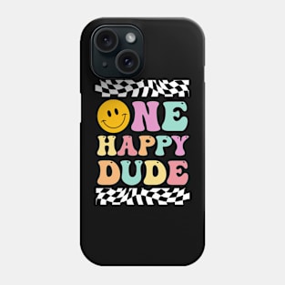 One Happy Dude 1st Birthday Family Matching Phone Case