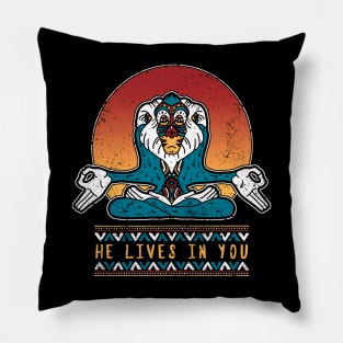 Wise monkey Pillow