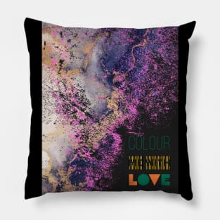 Colour Me With Love Pillow