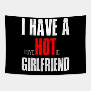 Hot Valentine Girl Tapestry