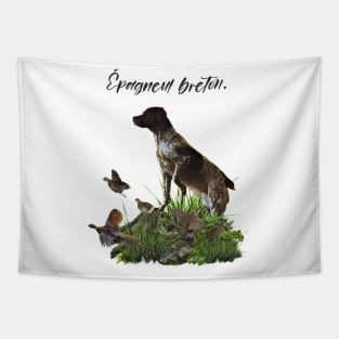 Brittany Spaniel Tapestry