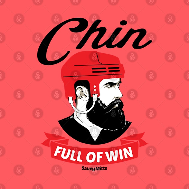 Chin Full of Win Hockey Beard by SaucyMittsHockey