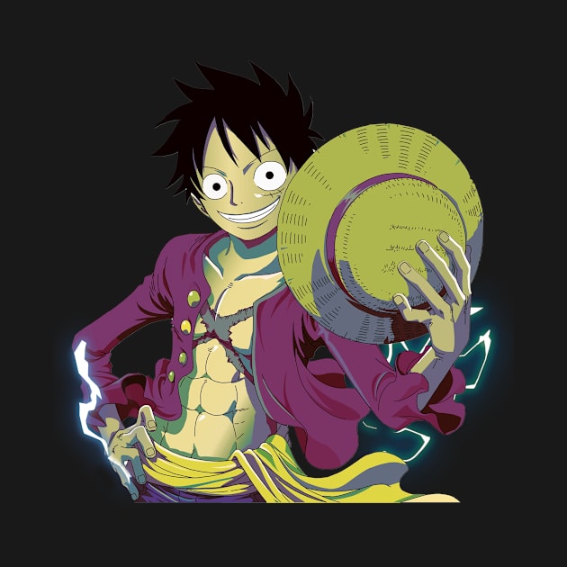 Luffy Strawhat Pirate by  Berbero