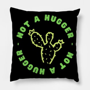 Not a Hugger (Cactus) Pillow