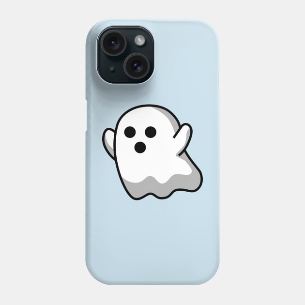 CUTE GHOST Phone Case by littlefrog