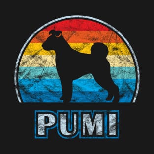 Pumi Vintage Design Dog T-Shirt