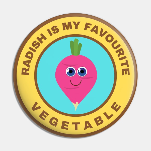 Radish is my favourite vegetable Pin by InspiredCreative