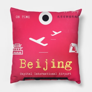 PEK Beijing airport Pillow