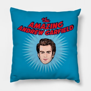 The Amazing Andrew Garfield (with sunburst) Pillow