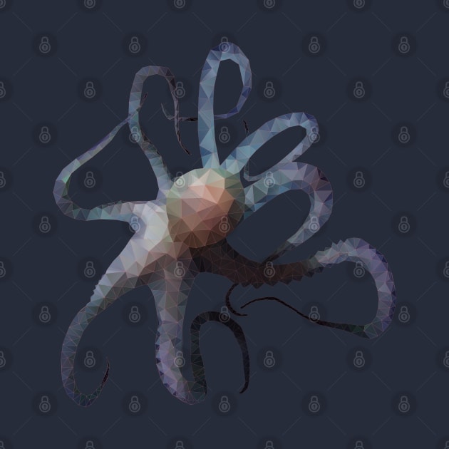 Octopus low poly by AO01