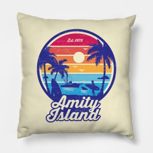 Amity Island Welcomes you Pillow