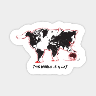 This World is A Cat Magnet