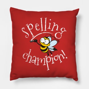 Spelling Bee Champion Pillow