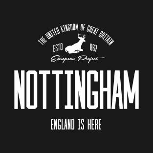 Great Britain, England, Nottingham T-Shirt