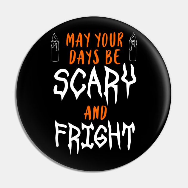 Scary and Fright Pin by PeppermintClover