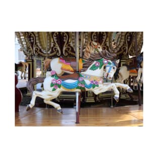 Vintage Carousel Horse galloping T-Shirt