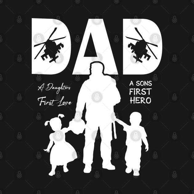 Gun Pilot - Dad, A Daughter's First Love, A Son's First Hero by Aviation Designs