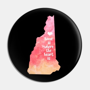 new hampshire state map Pin