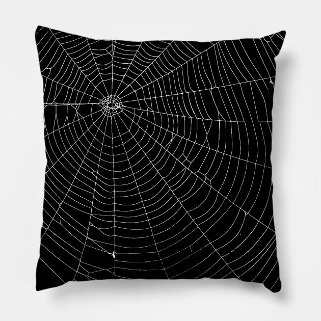 Spiders Web Pillow by zeljkica