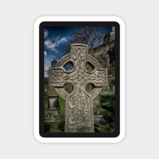 Cross in St Cuthbert's Churchyard, Edinburgh Magnet