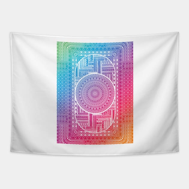 Tribal - Angles Tapestry by aleibanez