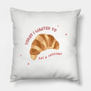 Croissant Meme Pillow