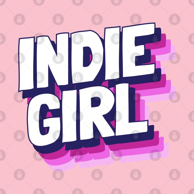 INDIE GIRL (Pink) by NightField