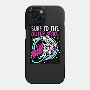 Surf to the Outer Space - Best Selling Phone Case